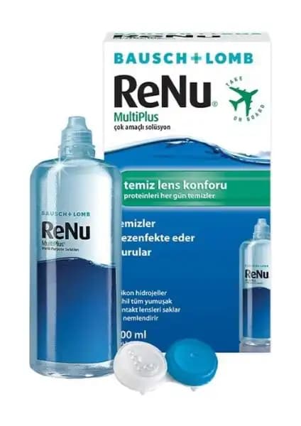 RENU Çok Amaçlı Solüsyon 100 ml: Günlük ve Seyahat İçin Güvenilir Lens Bakım Çözümü
