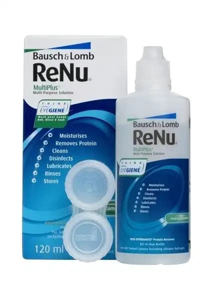 RENU Multiplus Çok Amaçlı Solüsyon: Güvenilir ve Konforlu Kontakt Lens Bakım Çözümü