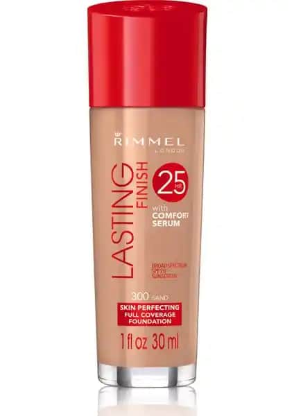 Rimmel London Lasting Finish Fondöten 300 Sand - Uzun Süreli ve Doğal Görünüm Sağlayan Makyaj Ürünü