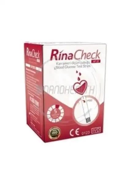 Rina Check 50 Şeker Strip: Güvenilir ve Pratik Diyabet Kan Şekeri Ölçüm Çözümü