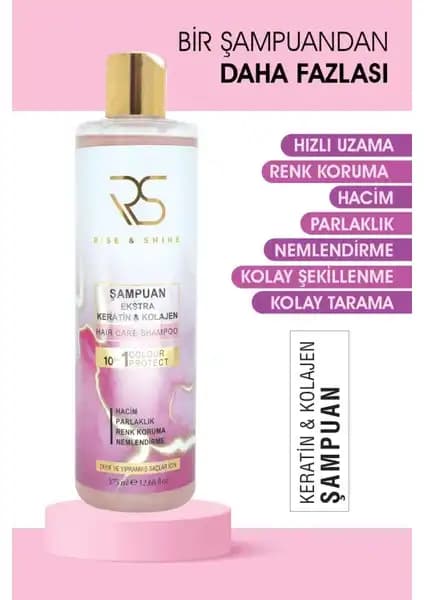 Rise And Shine Keratin Şampuanıyla Saçlarınızda Sağlık ve Parlaklık Artışı