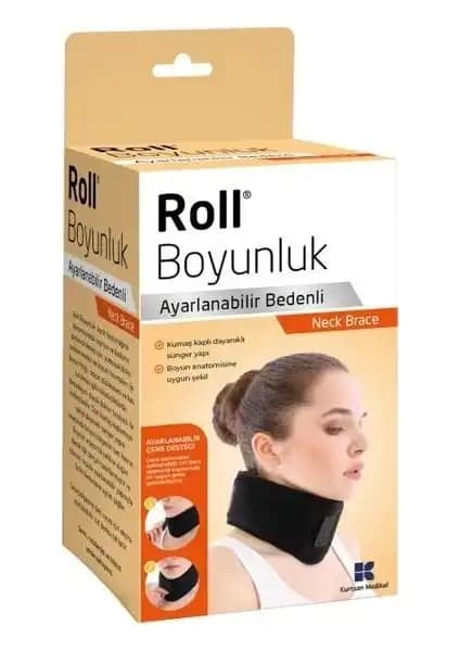 Roll Ayarlanabilir Bedenli Sünger Boyunluk: Konfor ve Destek Sağlayan Sağlık Ürünü