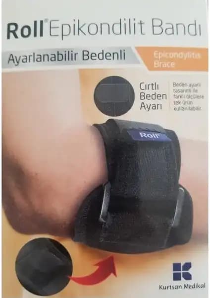 Roll Epikondilit Bandı: Etkili, Ayarlanabilir ve Konforlu Dirsek Destek Ürünü