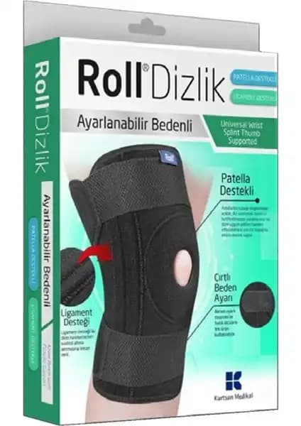 Roll Patella ve Ligament Destekli Dizlik: Diz Sağlığını Koruyan Fonksiyonel Ürün