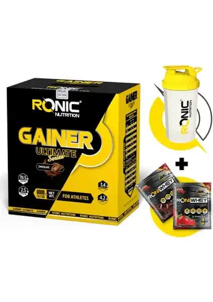 Ronic Nutrition Gainer Ultimate 6000 G: Kas Gelişimi ve Kilo Artışını Destekleyen Güçlü Takviye