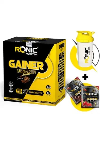 Ronic Nutrition Gainer Ultimate 6000 G: Kas Gelişimi ve Kilo Artışını Destekleyen Güçlü Takviye