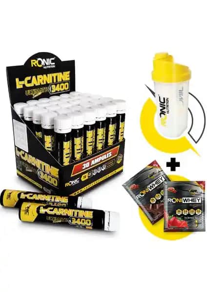 Ronic Nutrition L-Carnitine 3400 Ultimate ile Enerji ve Yağ Yakımını Destekleyen Takviye Ürünü