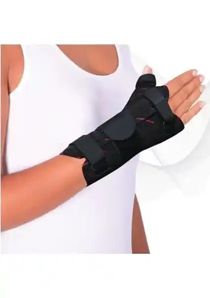 Sağ El İçin Baş Parmak Destekli El Bilek Splinti HB5324 - Rahatlık ve Stabilite Sağlar