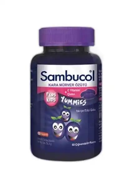 Sambucol Plus Kids Yummies: Çocuklar İçin Doğal Bağışıklık Güçlendirici Takviye