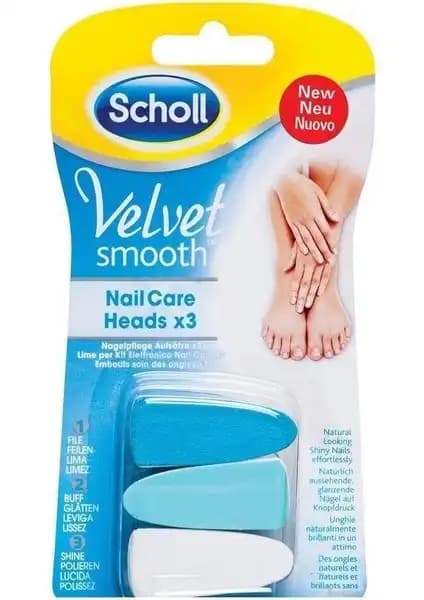 Scholl Elektronik Tırnak Bakım Seti Yedek Başlıklar ile Profesyonel Tırnak Bakımı