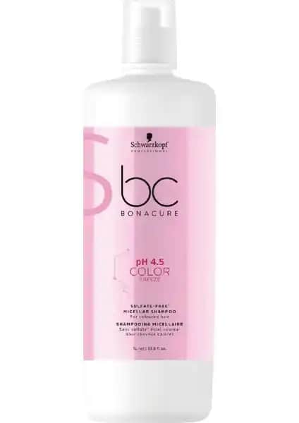 Schwarzkopf Bonacure Color Freeze Micellar Sülfatsız Şampuan Saç Renk Koruma ve Bakım Özellikleri