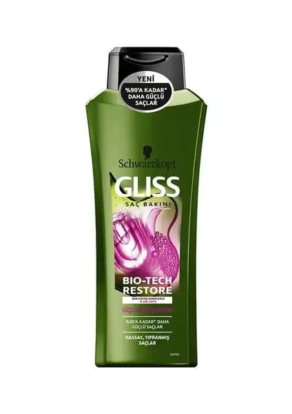 Schwarzkopf Gliss Bio-Tech Şampuanı Saç Güçlendirme ve Onarım Özellikleri