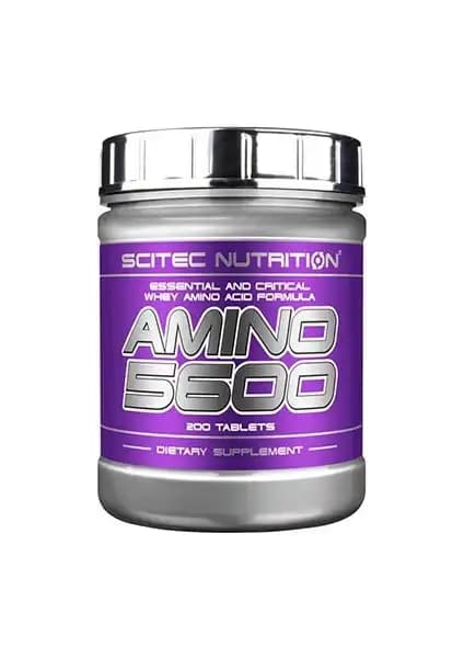 Scitec Amino 5600 Kas Gelişimini Destekleyen Güçlü Amino Asit Takviyesi