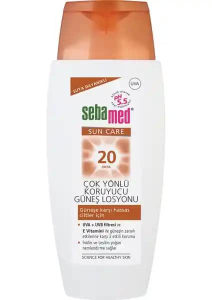 Sebamed Sun Koruyucu Güneş Losyonu SPF 20: Hassas Ciltler İçin Güvenilir Güneş Koruma Ürünü