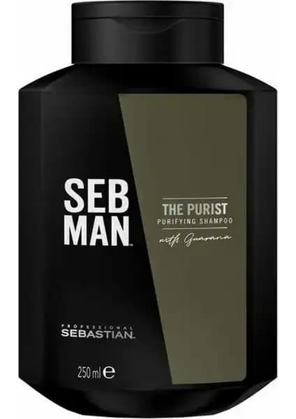 Sebastian Professional Seb Man The Purist Erkekler İçin Kepek Önleyici Güçlendirici Şampuan