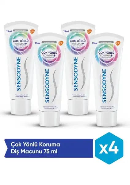 Sensodyne Çok Yönlü Koruma Diş Macunu Güvenilir Ağız Sağlığı ve Hassasiyet Azaltıcı Özellikler