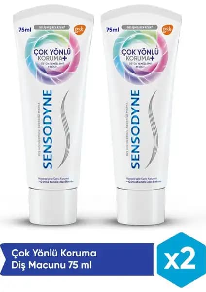 Sensodyne Çok Yönlü Koruma Diş Macunu ile Hassasiyetleri Azaltıp Güçlü Gülüşler Yaratın