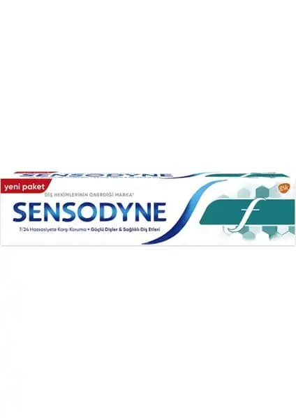 Sensodyne F Florürlü Diş Macunu: Hassas Dişler İçin Güçlendirici ve Koruyucu Çözüm