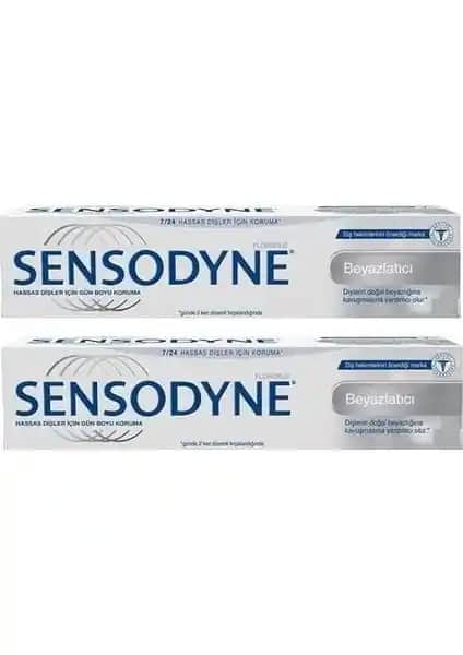 Sensodyne Hassas Dişler İçin Günlük Koruyucu Beyazlatıcı Diş Macunu 75 ml 2 Adet