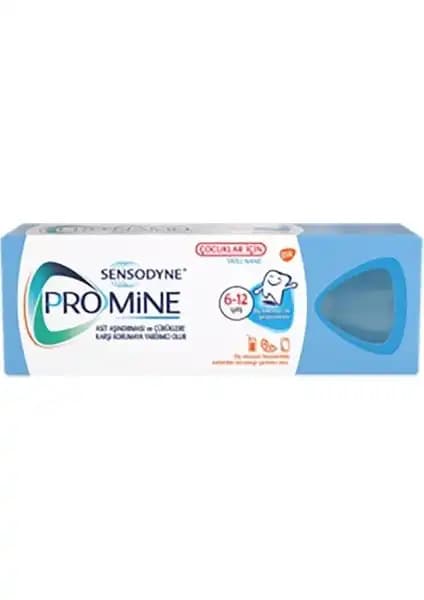 Sensodyne Promine Kids Çocuklar İçin Güvenilir Diş Macunu 50 ml Sağlıklı Gülüşler