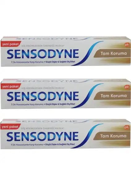 Sensodyne Tam Koruma Diş Macunu: Hassas Dişler İçin Güvenilir Günlük Ağız Bakımı