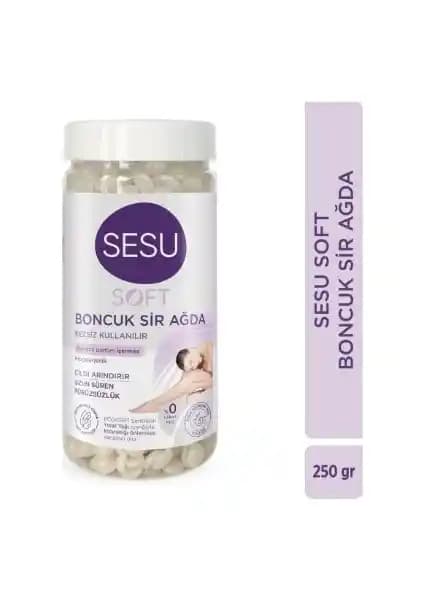 Sesü Soft Boncuk Sir Ağda 250 gr: Etkili ve Ekonomik Tüy Dönüşüm Çözümü