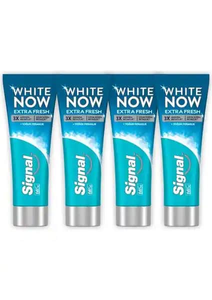 Signal White Now Diş Macunu Extra Fresh ile Beyazlık ve Ferahlık Sağlayan Günlük Ağız Bakımı