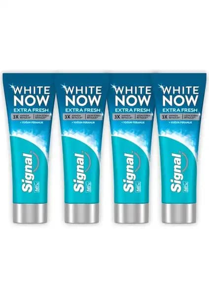 Signal White Now Diş Macunu Extra Fresh ile Beyazlık ve Ferahlık Sağlayan Günlük Ağız Bakımı