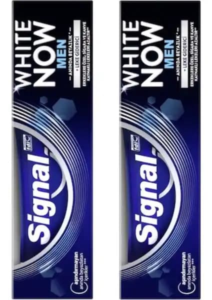 Signal White Now Men Diş Macunu: Temizlik ve Ferahlık Sağlayan Günlük Kullanım Ürünü