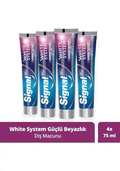Signal White System Diş Macunu ile Güçlü ve Parlak Gülüşler İçin Etkili Çözüm