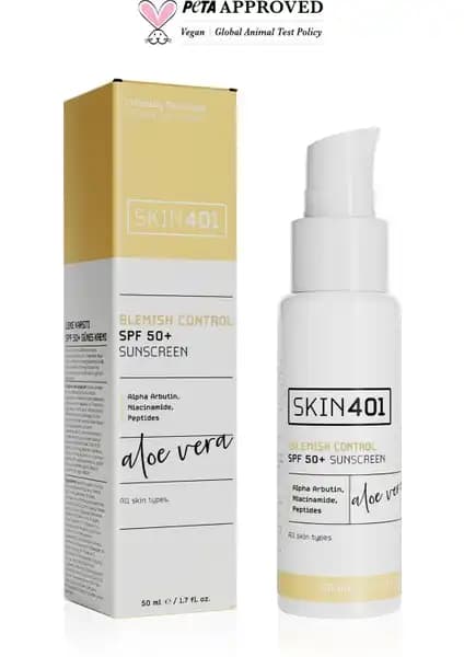 Skin401 SPF 50+ Leke Karşıtı Aloe Vera Nemlendiricili Güneş Kremi Ürün Özellikleri ve Faydaları