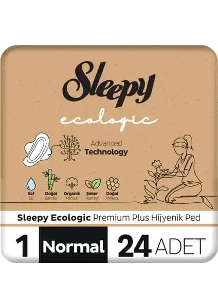 Sleepy Ecologic Plus Hijyenik Ped: Günlük Konfor ve Güvenlik İçin Güçlü Bir Seçenek