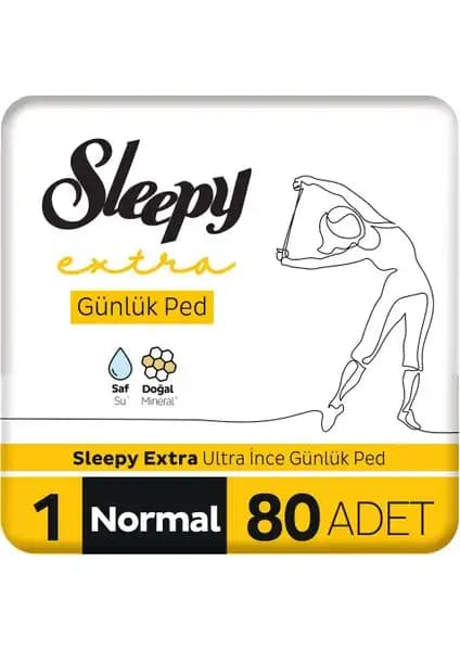 Sleepy Extra Ultra İnce Günlük Ped: Konfor ve Güvenlik Sunan Türkiye Menşeli Ürün