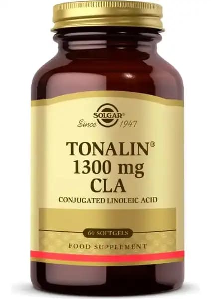 Solgar Tonalin CLA 1300 Mg Yağ Yakımını Destekleyen Güçlü Takviye Ürünü