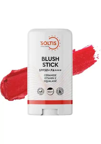 Soltis Nemlendirici Stick Allık SPF50+ 01: Pratik Kullanım ve Yüksek Koruma Sunan Doğal Renkler