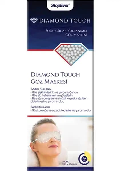 StopEver Diamond Touch Göz Maskesi ile Göz Rahatlatma ve Terapi Çözümleri
