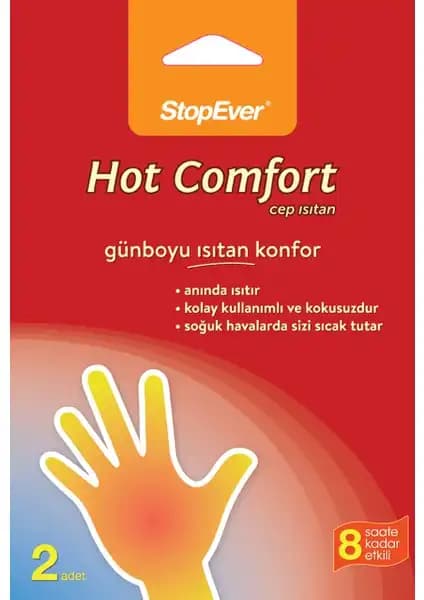 StopEver Hot Comfort Cep Isıtan: Pratik ve Güvenilir Soğuk Hava Sıcaklık Çözümü