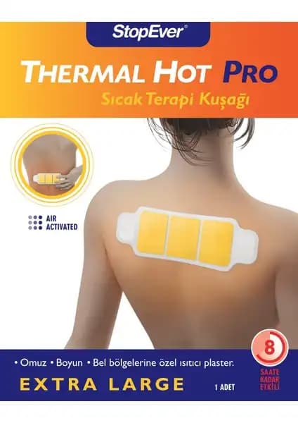 StopEver Thermal Hot Pro Sıcak Terapi Kuşağı ile Boyun ve Bel Ağrılarına Etkili Çözüm