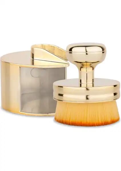 Sword & Shield Bronzy Glow Fondöten Fırçası: Yüksek Kaliteli ve Ergonomik Makyaj Aksesuarı