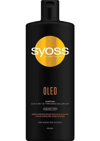 Syoss Oleo 21 Şampuan ile Kuru ve Yıpranmış Saçlar İçin Etkili Bakım Çözümü