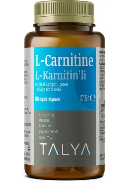 Talya L-Carnitine Takviyesi ile Enerji Seviyenizi Artırın ve Yağ Yakımını Destekleyin