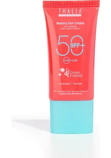 Thalia 50 SPF Hibrit Filtreli Su Bazlı Güneş Kremi: Yüksek Koruma ve Çevre Duyarlılığı