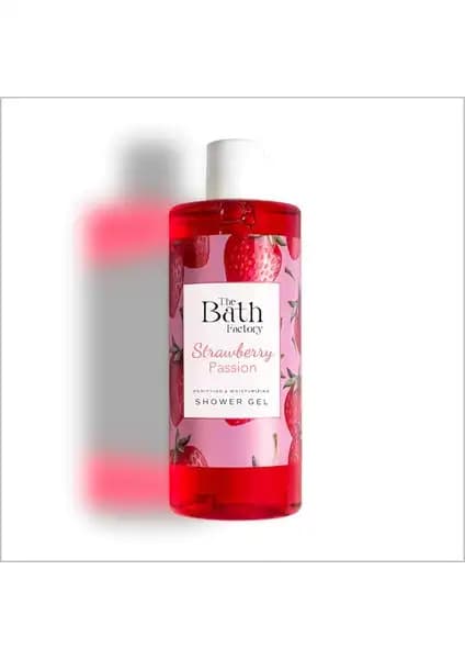 The Bath Factory Çilekli Duş Jeli: Yaz Esintisi ve Ferahlık Sağlayan Doğal Cilt Temizleme Ürünü