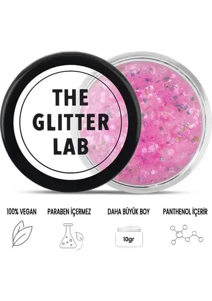 The Glitter Lab Flamingo Pembe Jel Formlu Parlak Glitter Ürünü İncelenmesi ve Kullanım İpuçları
