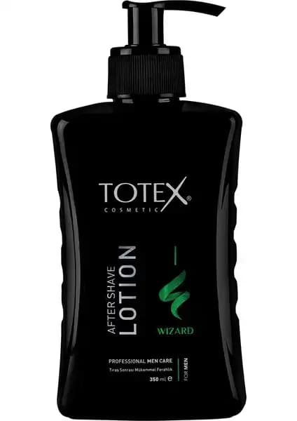 Totex Wizard 350 ml Erkek Tıraş Kolonyası Ferahlatıcı ve Kalıcı Koku ile Günlük Bakımın Vazgeçilmezi