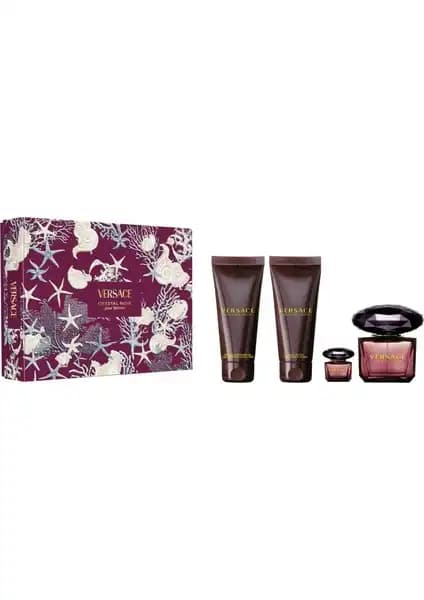 Versace Crystal Noir Edp Seti: Kalıcı ve Zarif Koku Deneyimi Sunan Lüks Parfüm