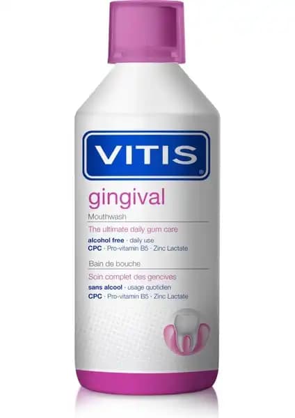 Vitis Gingival Ağız Çalkalama Suyu ile Günlük Diş Eti ve Ağız Bakımı Destekleri