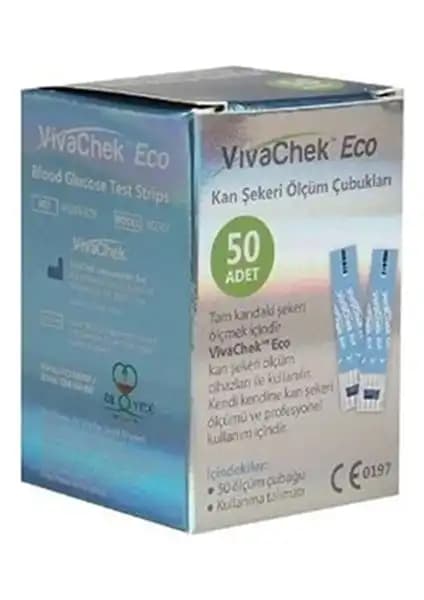 Vivachek Vivacheck Ölçüm Çubuğu: Güvenilir ve Pratik Kan Şekeri Takip Aracı