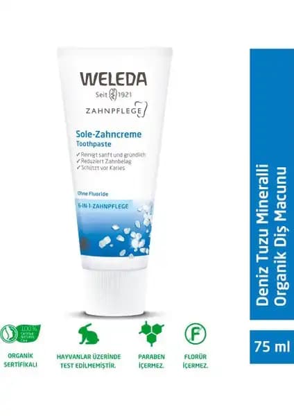 Weleda Deniz Tuzu Mineralli Organik Diş Macunu: Doğal ve Etkili Temizlik Çözümü