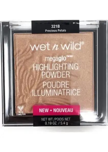 Wet N Wild Megaglo Aydınlatıcı Pudra Precous Petals ile doğal ışıltı yakalayın
